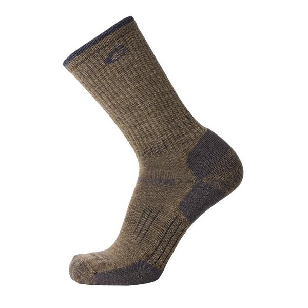 Point6 Essential Light Cushion Crew Socks, Earth, Medium, PR 11-2531-320-06